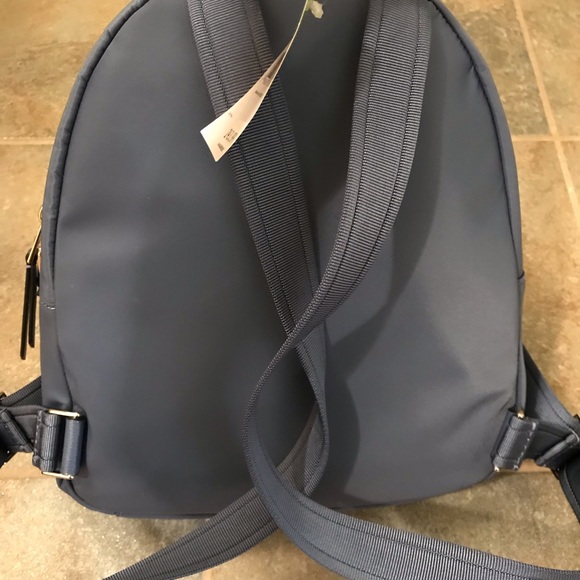 KATE SPADE NYLON MEDIUM BLUE BACKPACK BAG WKRU5913 - Picture 6 of 8